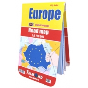 Harta pliata rutiera Europa